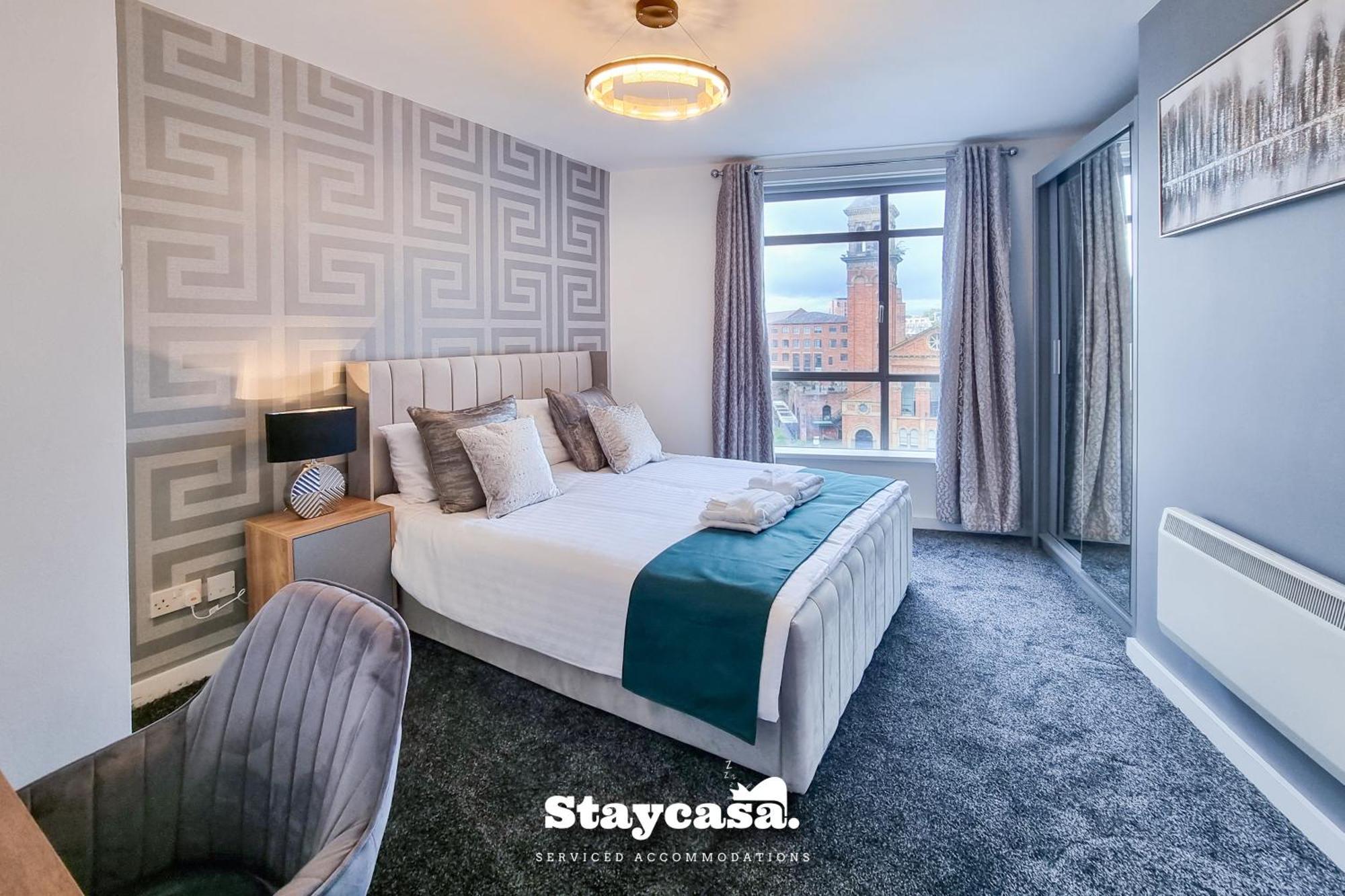 Apartment Luxury Deansgate Canal View & Free Parking Manchester