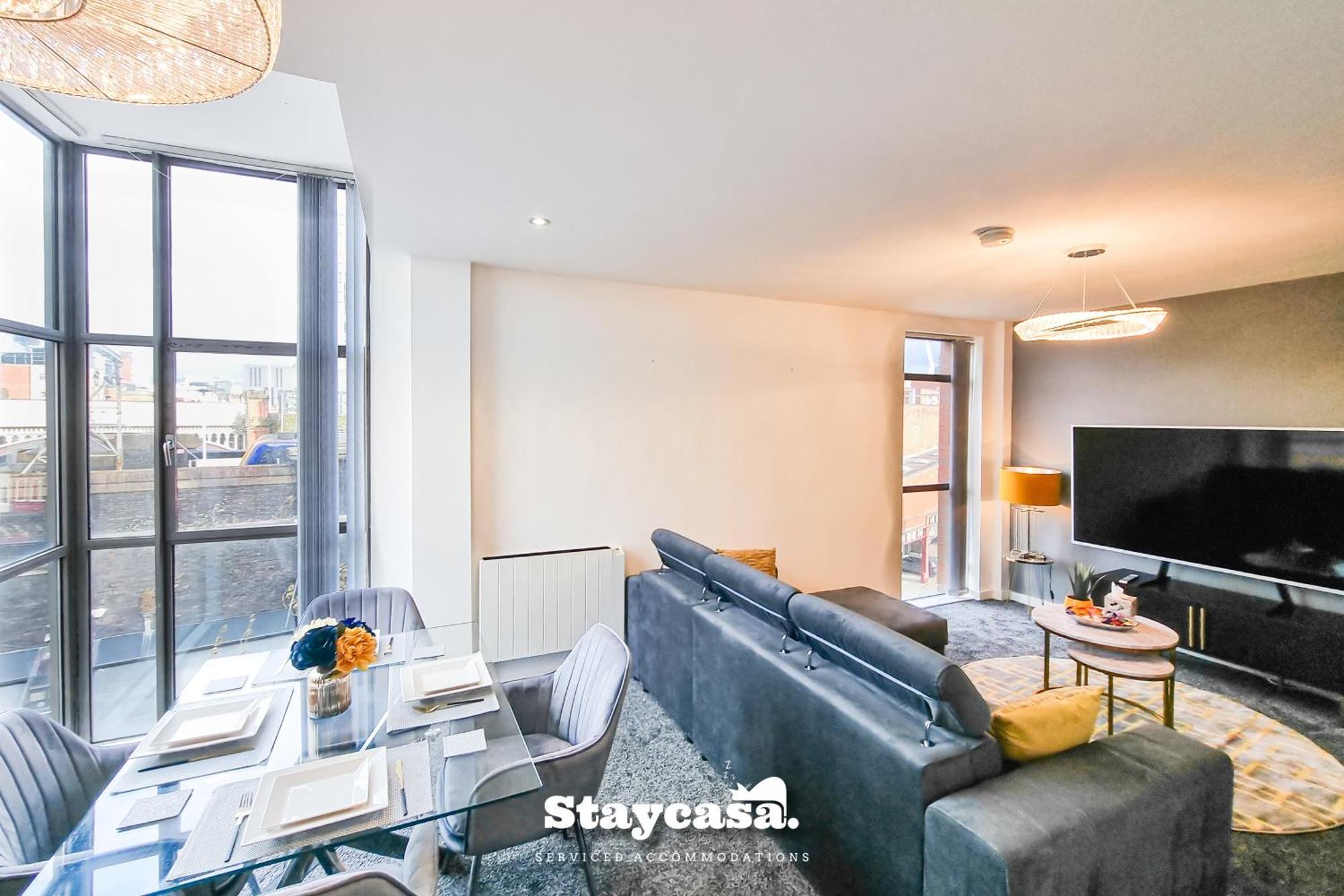 Luxury Deansgate Canal View & Free Parking Manchester