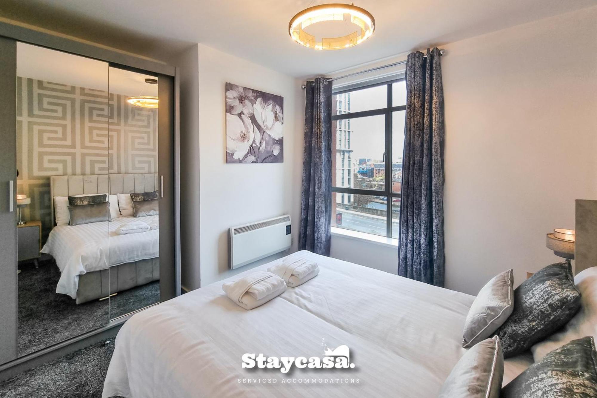 Apartment Luxury Deansgate Canal View & Free Parking Manchester