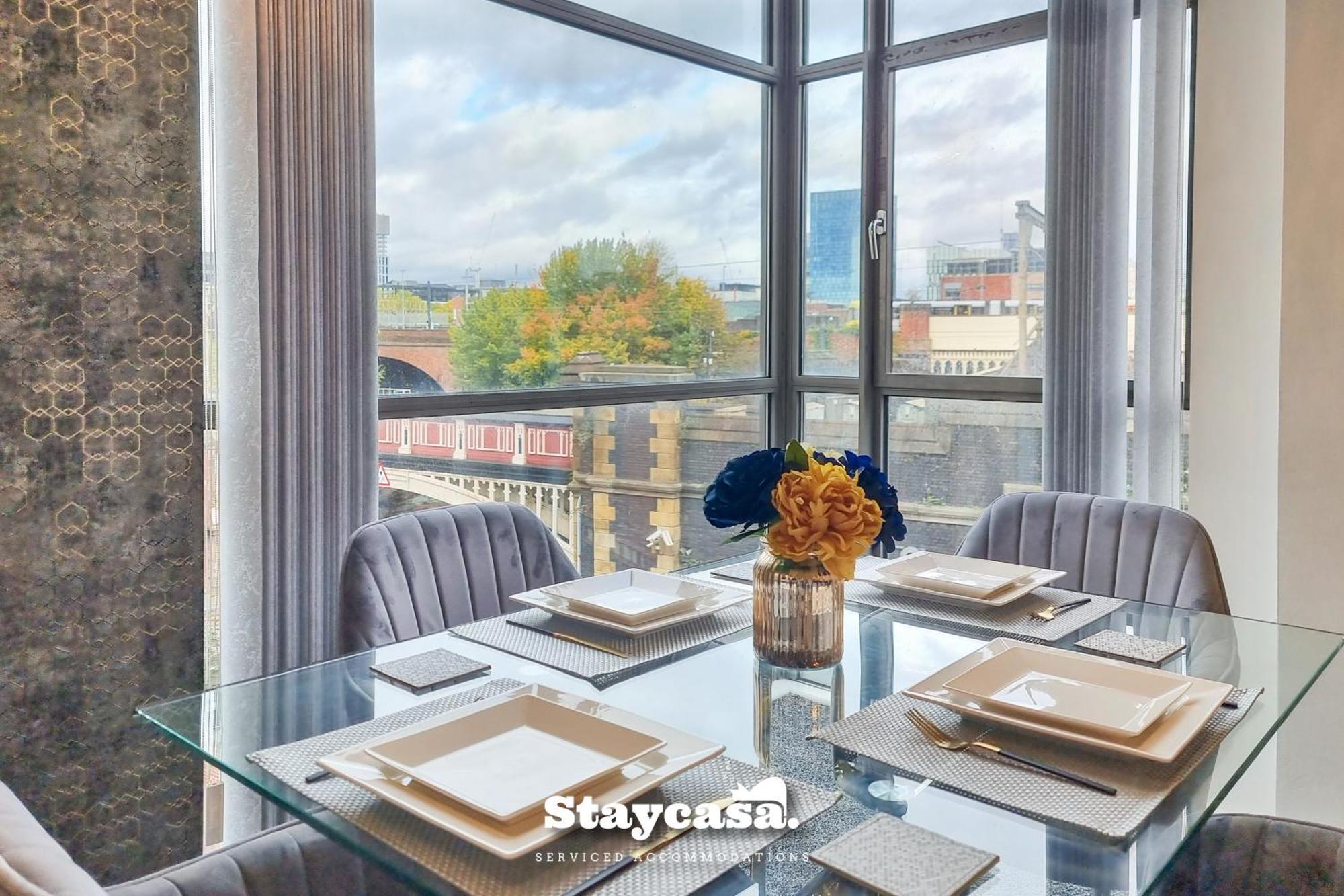 Apartment Luxury Deansgate Canal View & Free Parking Manchester